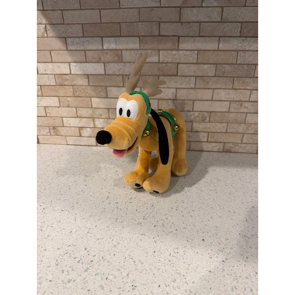 Disney‎ Pluto Reindeer Holiday Plush Parks